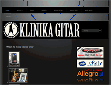 Tablet Screenshot of klinikagitar.gito.pl